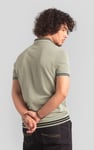 Design Pique Polo With Rib Detailing