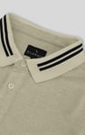 Design Pique Polo With Rib Detailing