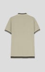 Design Pique Polo With Rib Detailing