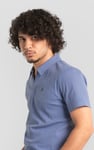 Rib Textured Men’s Polo Shirt