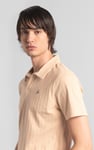 Rib Textured Men’s Polo Shirt