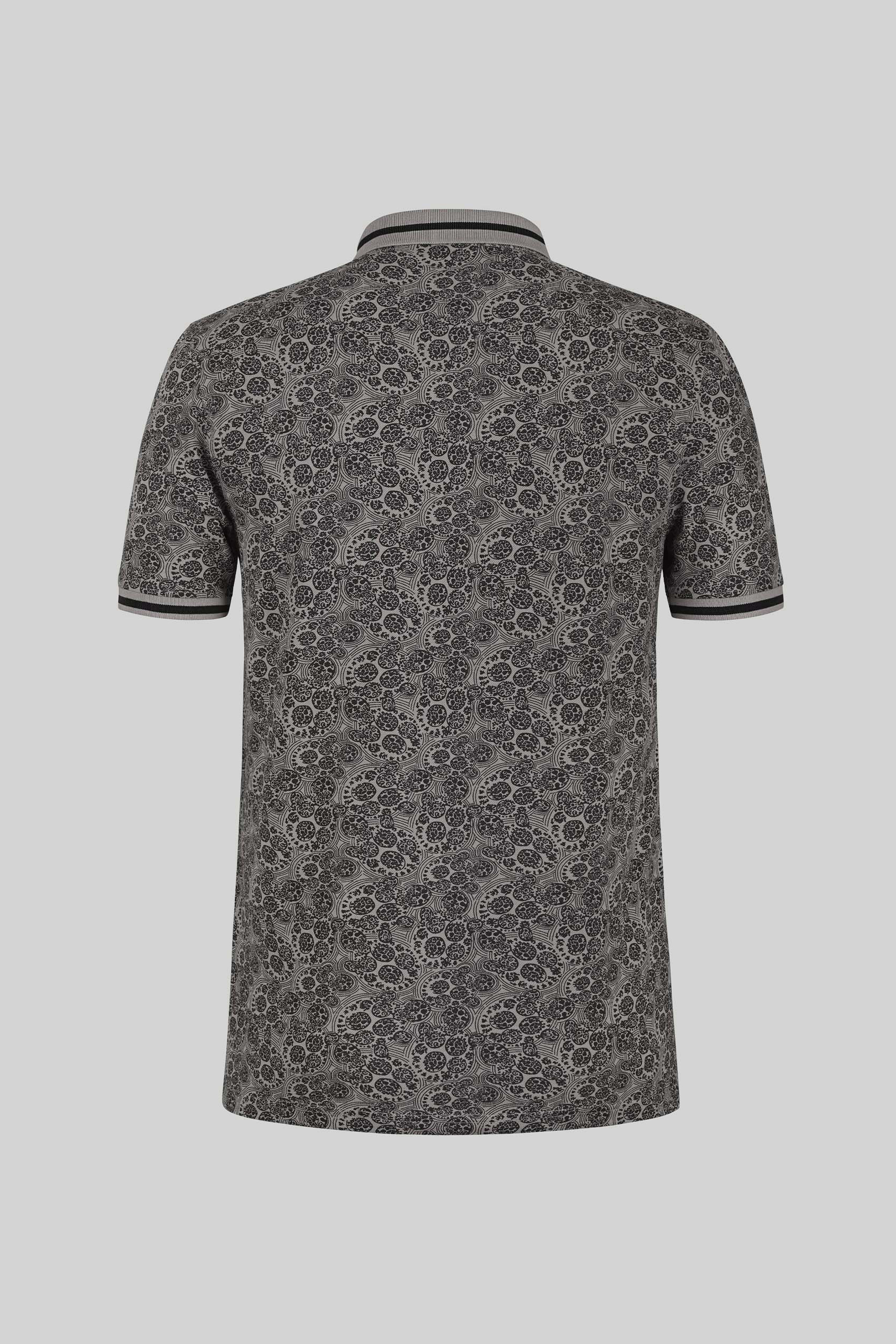 Turtle Shell Inspired Short Sleeves Polo Shirt