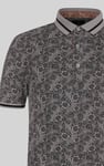Turtle Shell Inspired Short Sleeves Polo Shirt