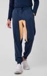 Mens Fleece Joggers With Contrast Panels