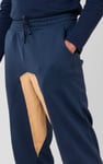 Mens Fleece Joggers With Contrast Panels