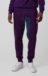 Mens Fleece Joggers With Contrast Panels