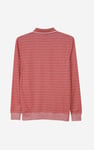 Half Zip Long Sleeve Polo Shirt