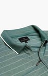 Half Zip Long Sleeve Polo Shirt