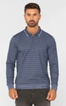 Half Zip Long Sleeve Polo Shirt