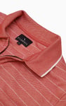 Half Zip Long Sleeve Polo Shirt