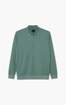Half Zip Long Sleeve Polo Shirt