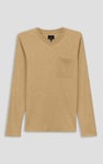 Long Sleeve Waffle T-Shirt