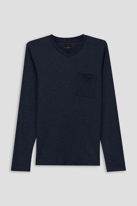 Long Sleeve Waffle T-Shirt