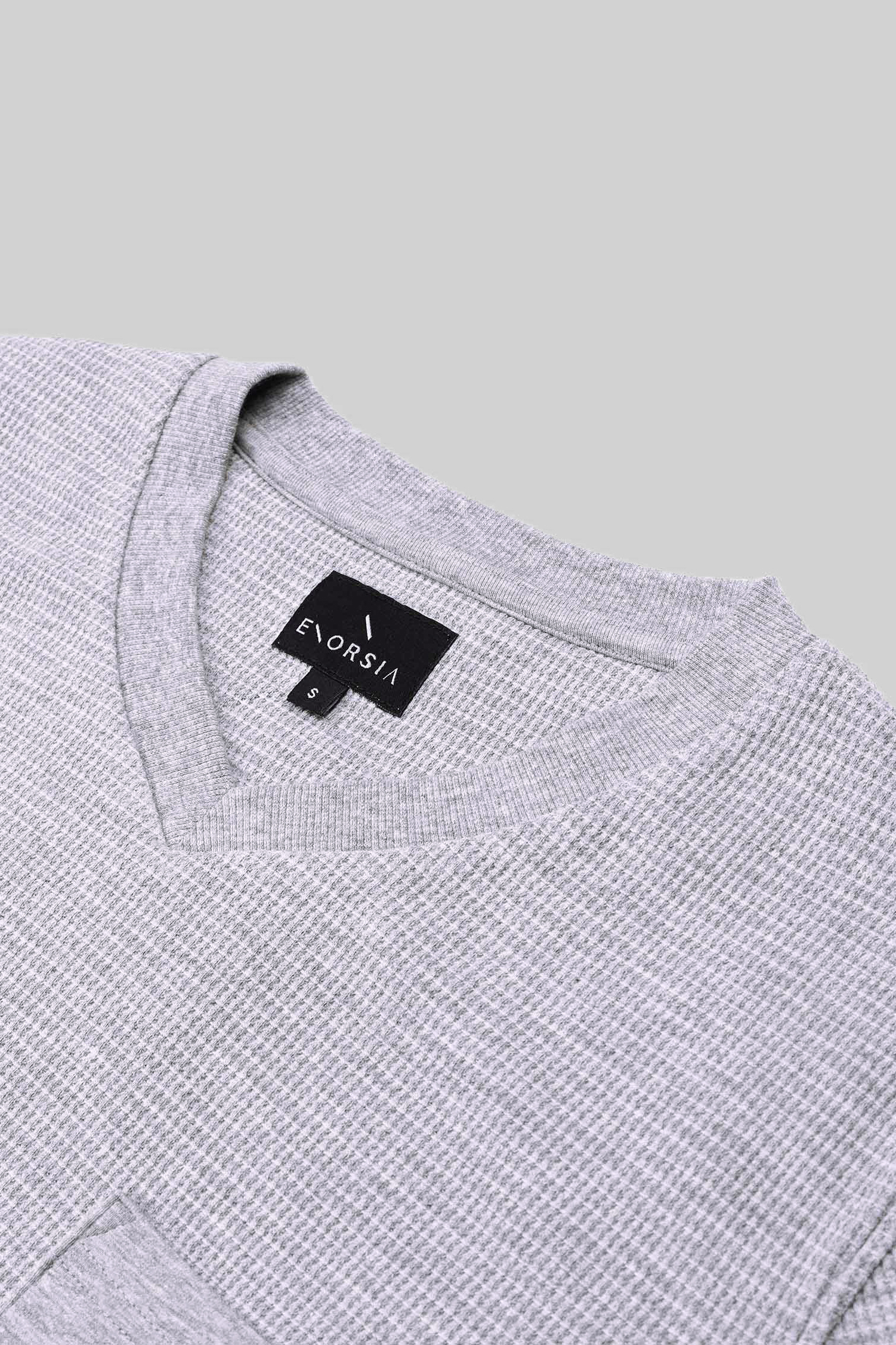 Long Sleeve Waffle T-Shirt