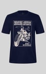 Men's Biker Graphic Printed T-Shirt
