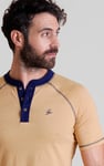 Raglan Henley Short Sleeves T-Shirt
