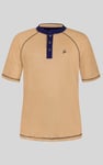 Raglan Henley Short Sleeves T-Shirt