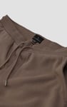 Mens Pleated Plain Drawstring Jogger