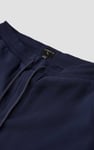Mens Pleated Plain Drawstring Jogger