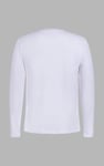 Textured Jersey Long Sleeve Henley T-Shirt