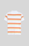 Stripe Pique Polo Shirt