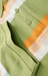 Stripe Pique Polo Shirt