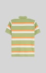 Stripe Pique Polo Shirt