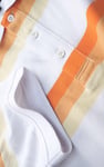 Stripe Pique Polo Shirt