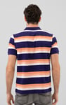 Stripe Pique Polo Shirt