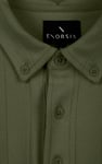 Mens Rib Textured Soft Finish Polo Shirt