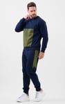 Colour Block Jersey Track Jogger