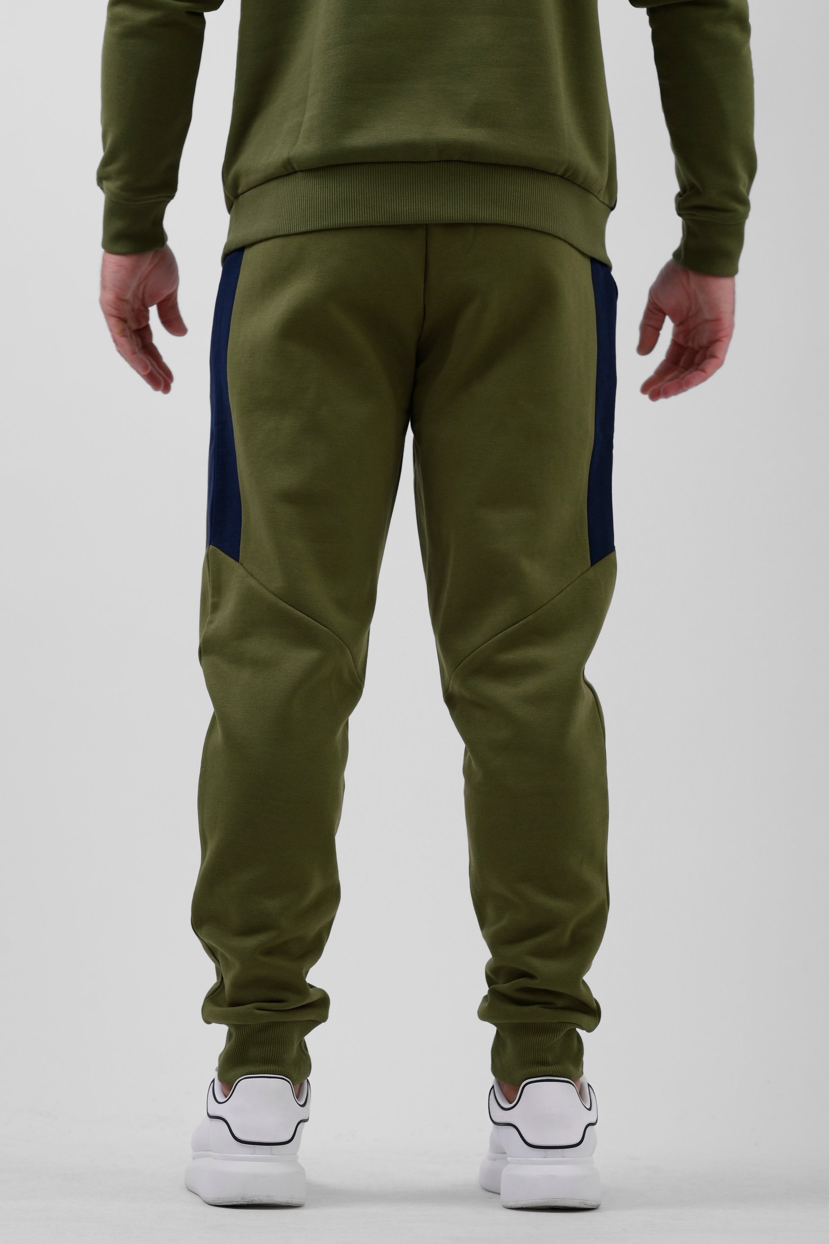 Colour Block Jersey Track Jogger
