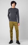Men's Crew Neck Henley T-Shirt