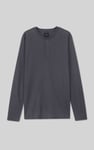 Men's Crew Neck Henley T-Shirt