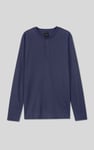 Men's Crew Neck Henley T-Shirt