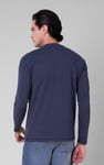 Men's Crew Neck Henley T-Shirt