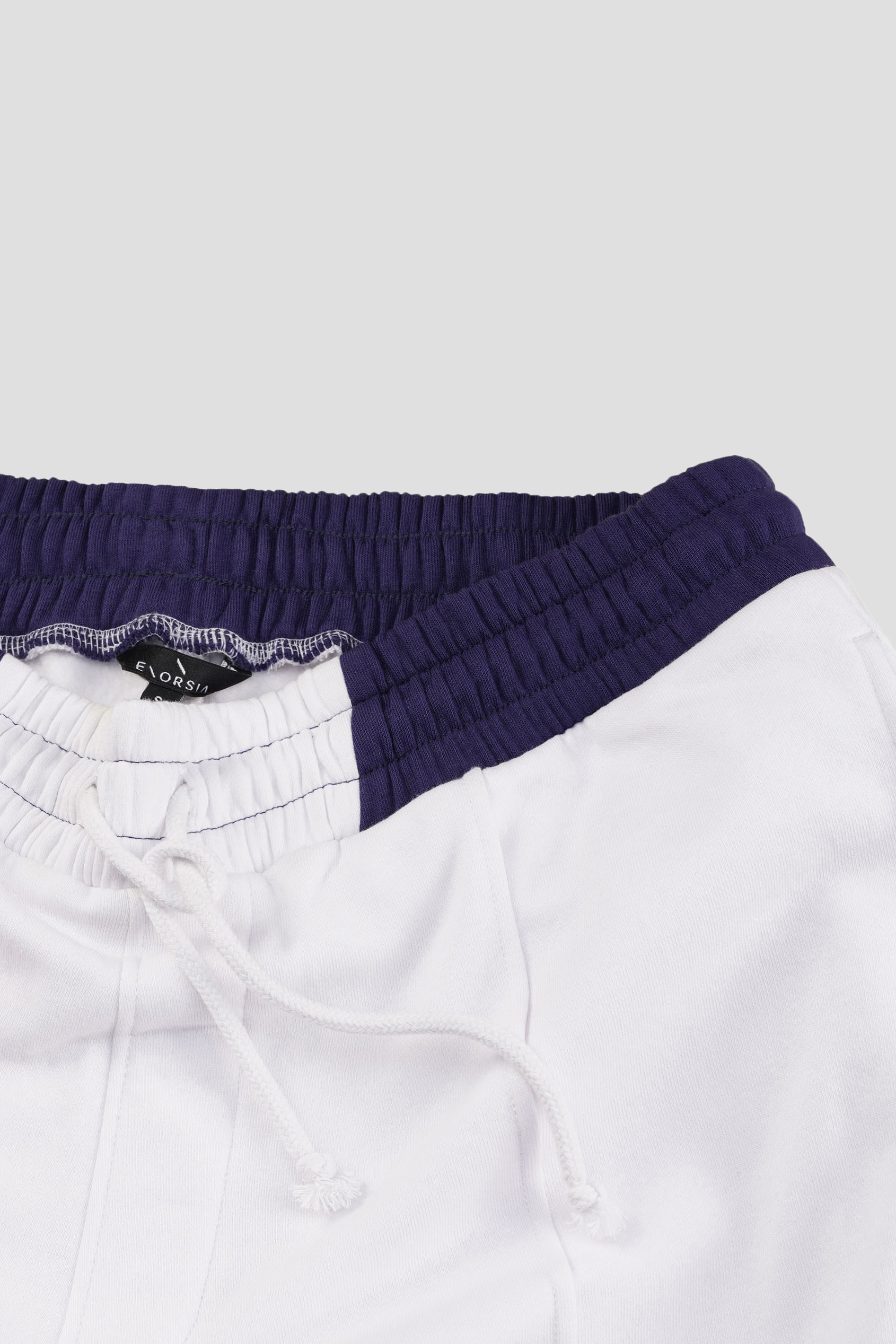 Mens Brushed Terry Jogger With Cut And Sew Waistband