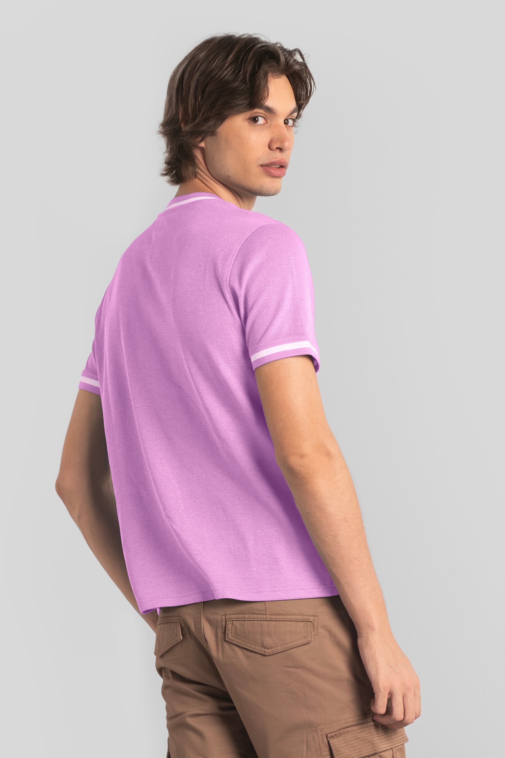 Mens Design Jersey Crew Neck T-Shirt