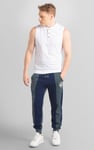 Mens Terry Colourblock Jogger
