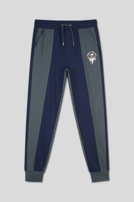 Mens Terry Colourblock Jogger