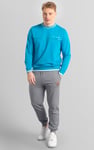 Mens Terry Jogger With Ribbed Cuff