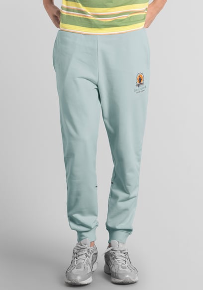 Mens Terry Jogger With Ribbed Cuff