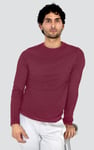 Men's Long Sleeve Cotton T-Shirt 2 Pack