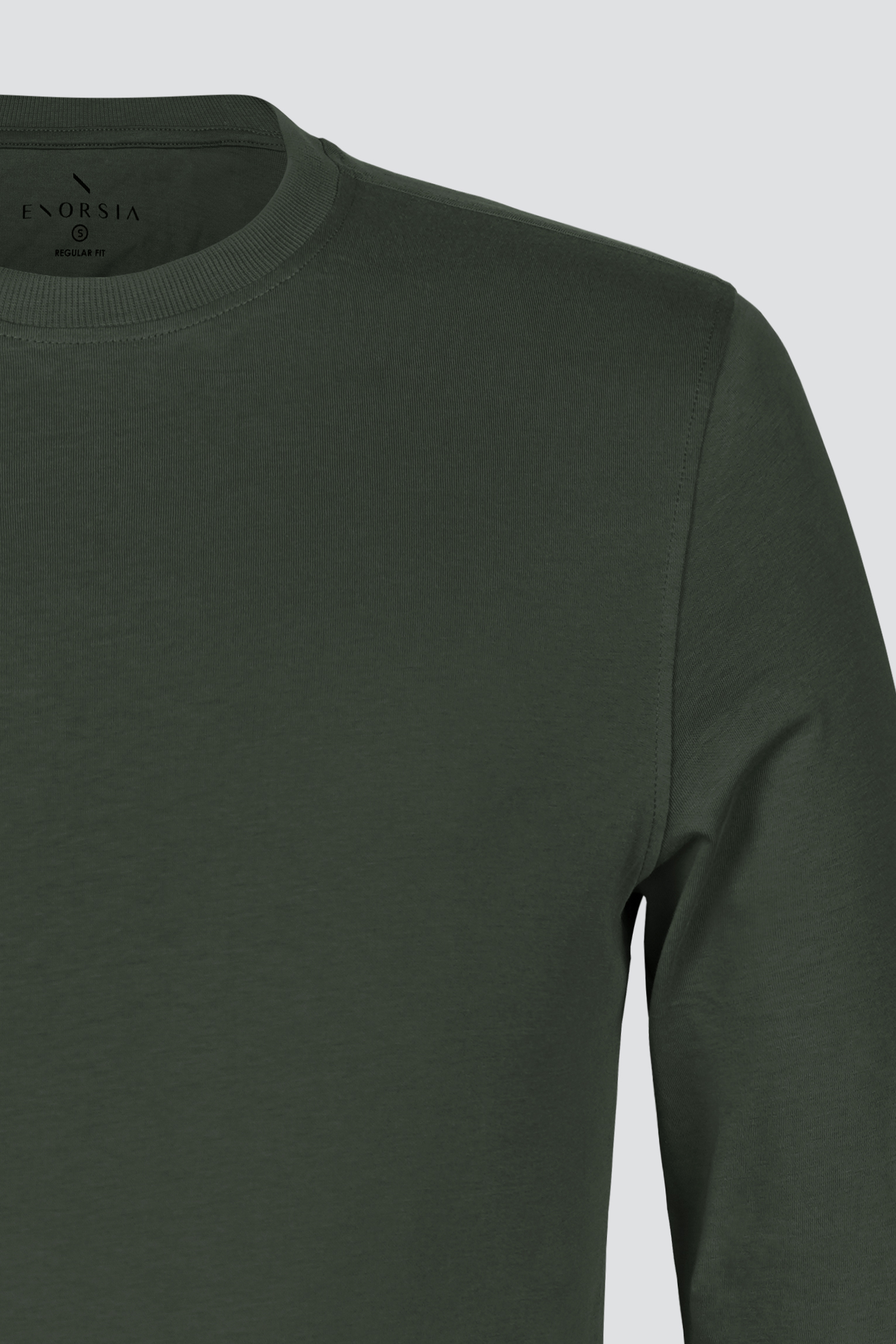 Men's Long Sleeve Cotton T-Shirt 2 Pack