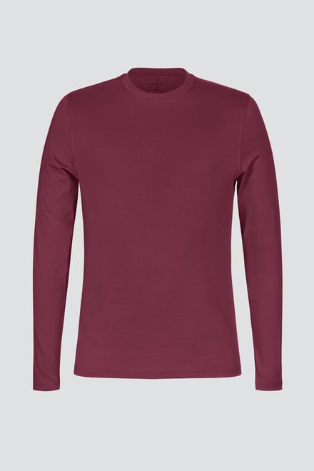 Men's Long Sleeve Cotton T-Shirt 2 Pack