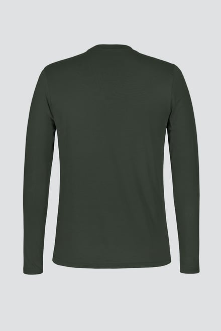Men's Long Sleeve Cotton T-Shirt 2 Pack