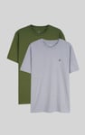 2 Pack Short Sleeve Cotton T-Shirt
