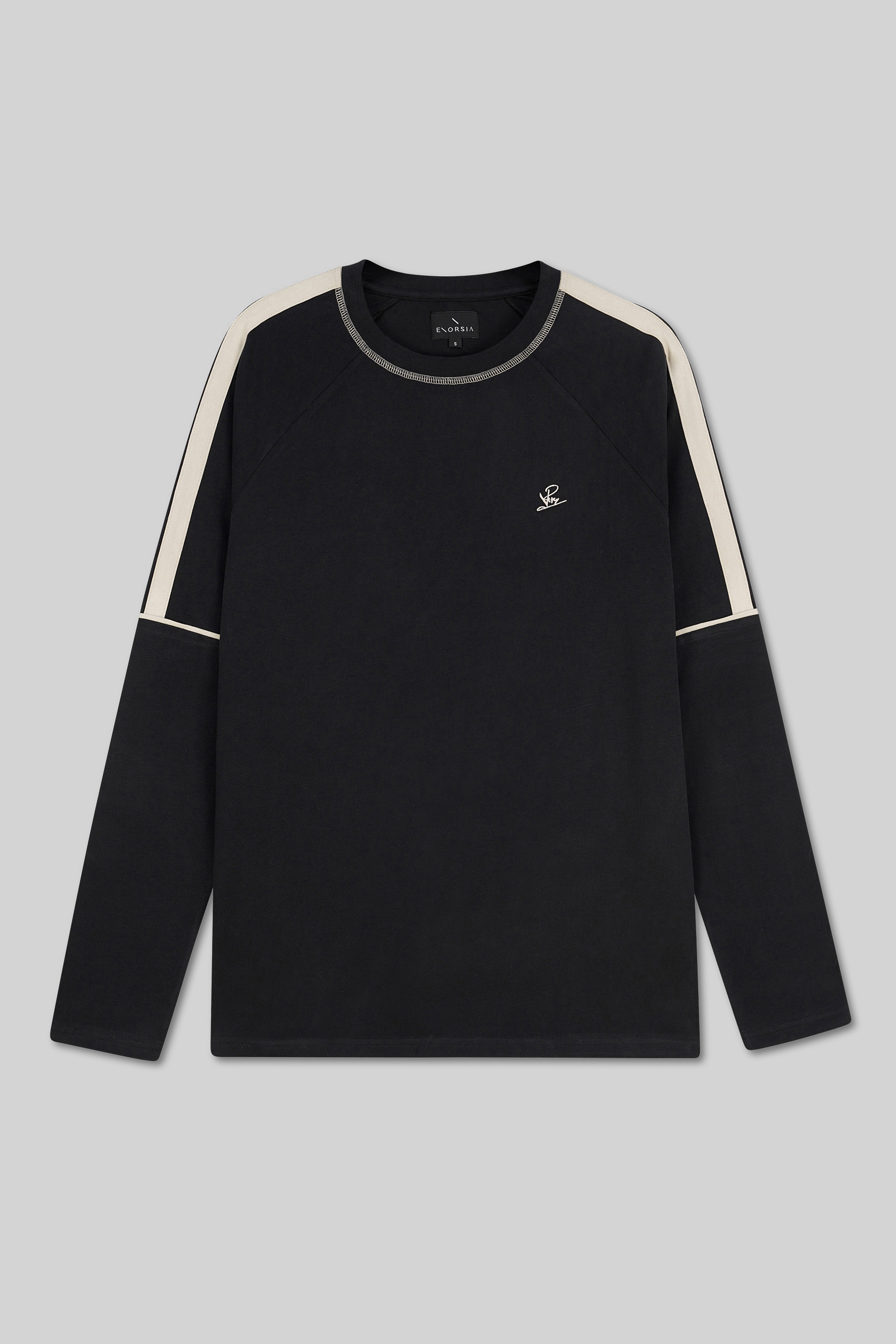 Stretch Jersey Long Sleeve Tee And Jogger Set