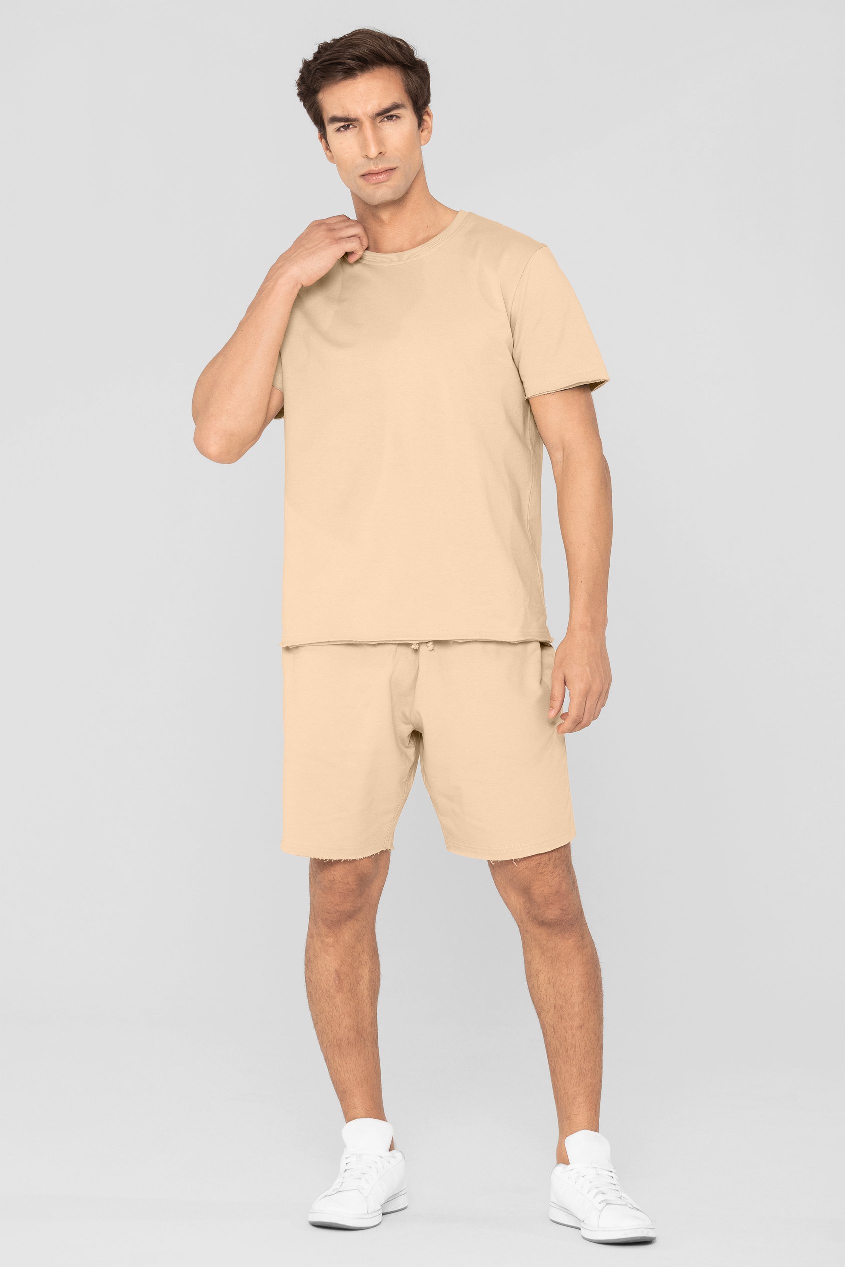 Men's Regular Fit T-Shirt & Shorts Co-Ord Set | Enorsia