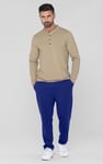 Men's Solid Pyjamas Set